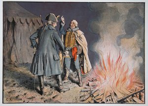 In the camp of Bunzelwitz, September 1761